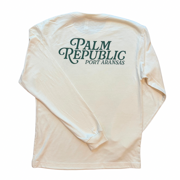 Heritage Tee long Sleeve Ivory