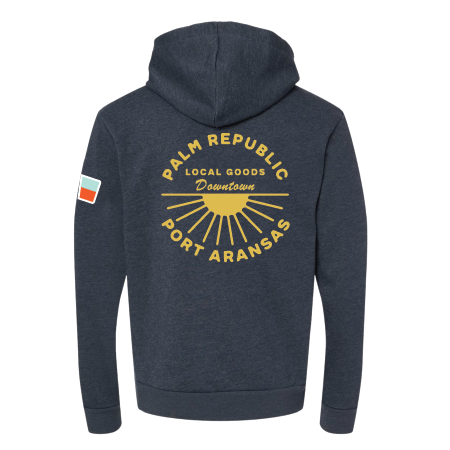Sunny Downtown Hoodie Navy