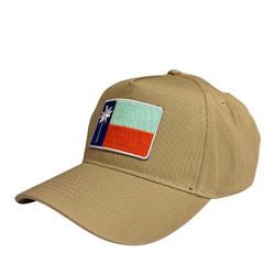 Khaki Flag Patch Cap